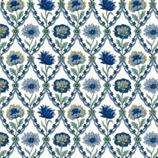 Kew Trellis - Blue/White L.C. Kew Trellis - Blue/White L.C.